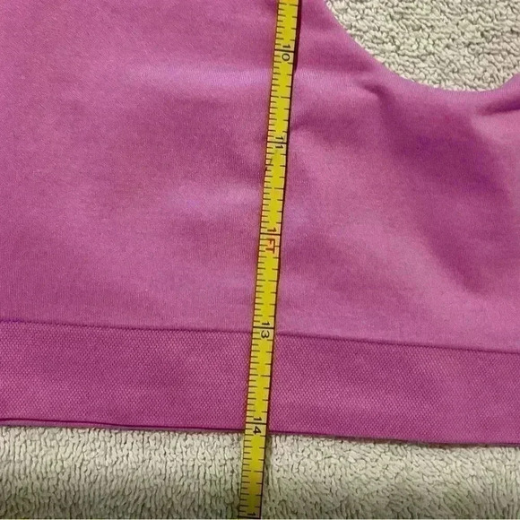 💗”Free People Intimately” NWOT Mauve Pink Halter Mini Tank Bra Size S/M💗 - Picture 5 of 8